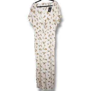 Forever 21+ Floral Jumpsuit